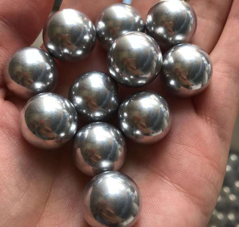 bolas de aluminio