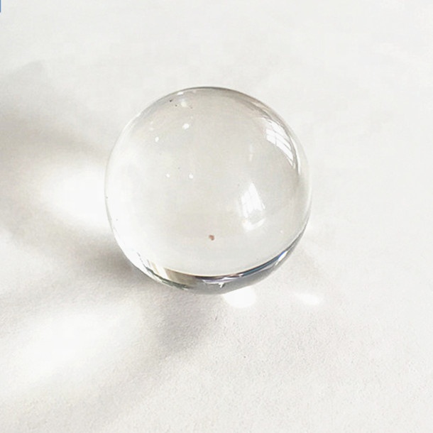 ¿Para qué se utilizan las bolas de vidrio sólido?